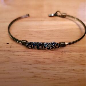 Luca and Danni Blue bangle bracelet